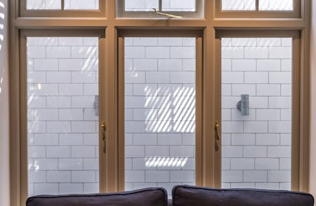 Timber Triple Casement Window Sulivan Road Fulham London